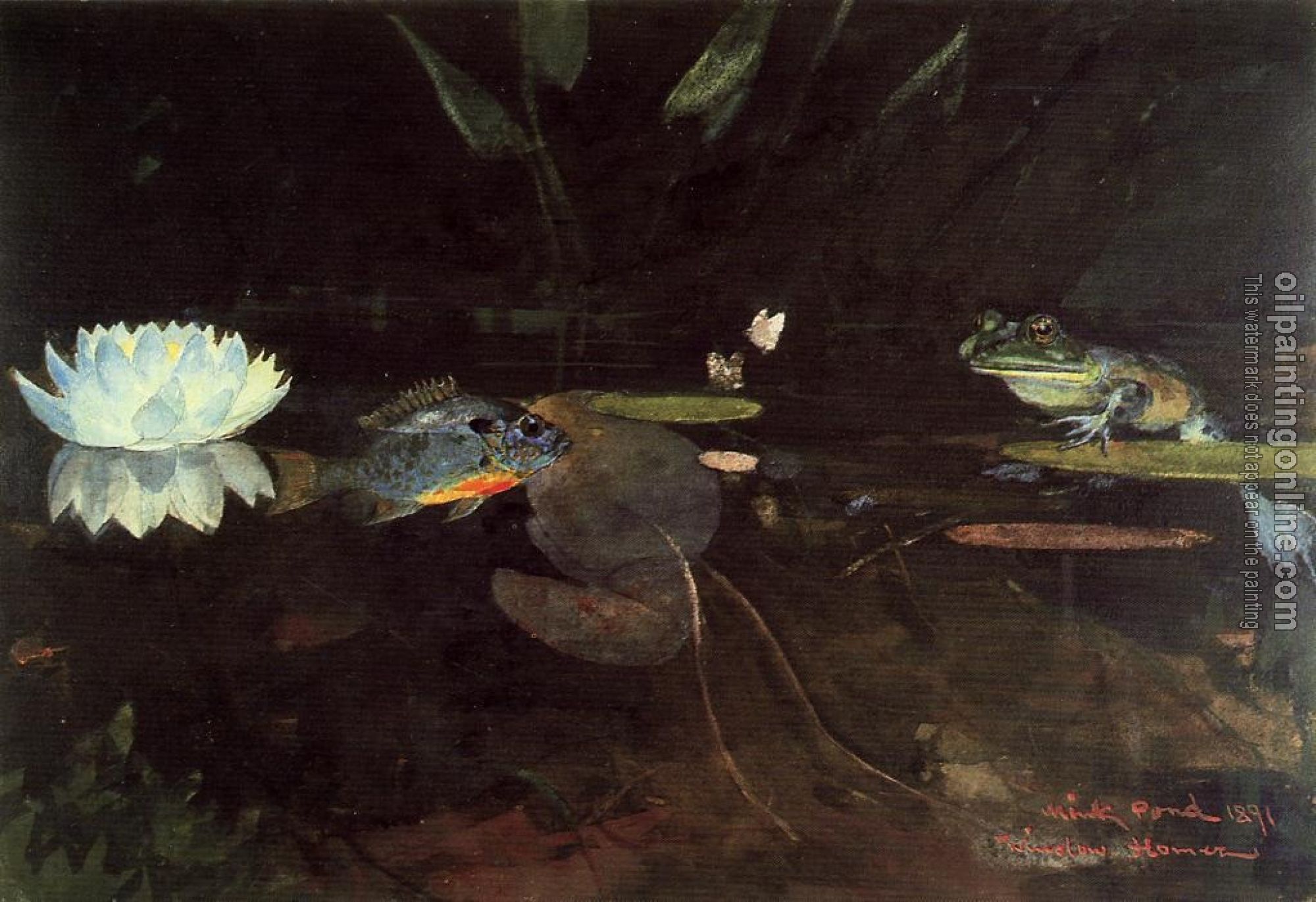 Homer, Winslow - Mink Pond